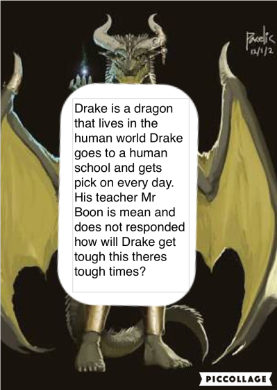 dragon story back